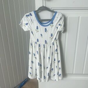 Kyte Baby Blue Bonnets Dress